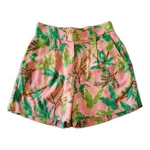 Monteau Los Angeles Linen Blend Shorts NWT